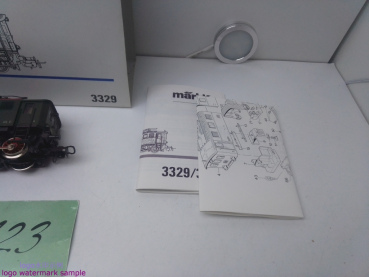 Märklin H0 AC 3329 Elektrolok BR191 / Grün / Analog / OVP