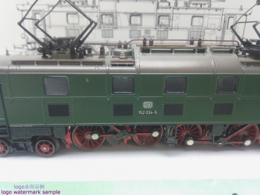 MÄRKLIN H0 AC 3366 Elektrolok BR152 034-5 / Grün / DB / Analog / OVP