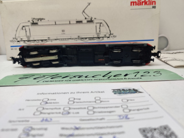 Märklin H0 AC 34374  / BR101 008-1 E-Lok / Rot / DB / Delta - Digital / OVP