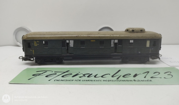 Märklin H0 AC 346/4 Gepäckwagen Pw4ü / 2.Kl. / Grün