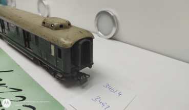 Märklin H0 AC 346/4 Gepäckwagen Pw4ü / 2.Kl. / Grün