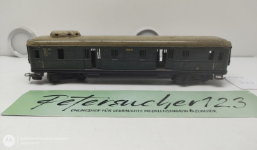 Märklin H0 AC 346/4 Gepäckwagen Pw4ü / 2.Kl. / Grün
