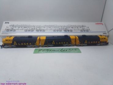 MÄRKLIN H0 AC 4081 Typ EMD F 7 B-Unit / TEXAS & PACIFIC / Diesellokergänzung  / Analog / OVP