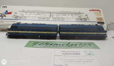 MÄRKLIN H0 AC 3481 Diesel-elektrische Lokomotive GM EMD F 7 / Delta Digital / OVP