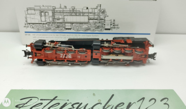 Märklin H0 AC 3496 / BR96 017 Dampflok / Gt / Delta Digital / OVP