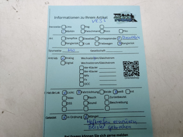 Märklin H0 AC 3546 / BR V 36 Diesellok / Analog / Schwarz