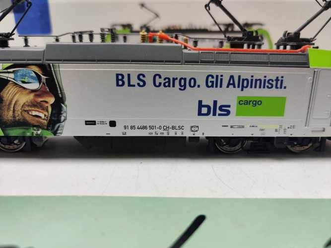 MÄRKLIN H0 AC 36624 / Elektrolokomotive / Re 486 / BLS AG (Unternehmensbereich Cargo) / Mfx / Sound / OVP