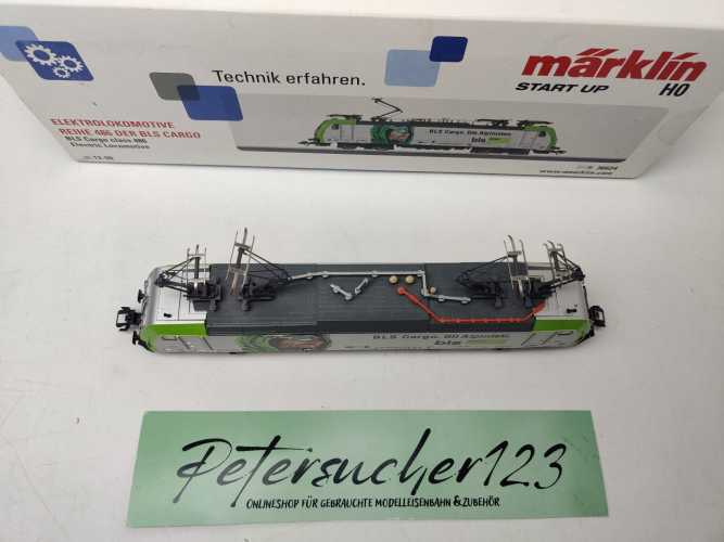 MÄRKLIN H0 AC 36624 / Elektrolokomotive / Re 486 / BLS AG (Unternehmensbereich Cargo) / Mfx / Sound / OVP