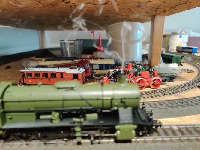 Märklin H0 AC 37055 / Güterzug-Schlepptenderlokomotive / Reihe K / K.W.St.E. / Holzkiste / Mfx / Sound / OVP