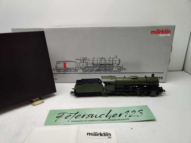 Märklin H0 AC 37055 / Güterzug-Schlepptenderlokomotive / Reihe K / K.W.St.E. / Holzkiste / Mfx / Sound / OVP