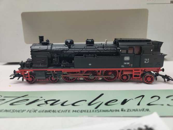 Märklin H0 AC 37078 / BR78 klassische Tender-Dampflokomotive  / ehemals preußische T 18 / DB / Mfx / OVP