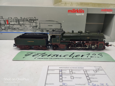 Märklin H0 AC 37181  Märklin Schlepptender/ Delta Digital / K.Bay.Sts.B. / OVP