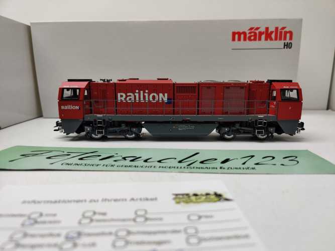 Märklin H0 AC 37200 /  schweren dieselhydraulischen Güterzuglokomotive Vossloh G 2000 BB / Mfx / Sound / OVP