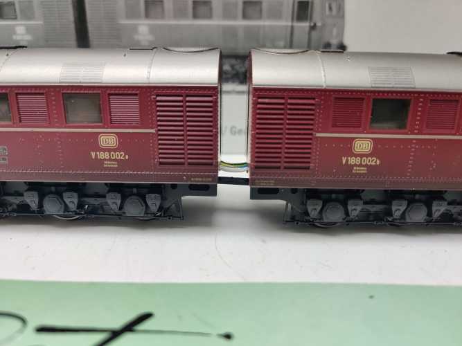 Märklin / AC / H0 / 37285 schwere Diesel-Doppellokomotive / BR V 188 / DB / Mfx / Sound / OVP