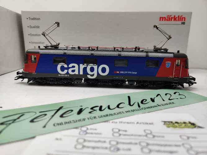 Märklin H0 AC 37321/ schwere Schweizer Güterzug-Elektrolokomotive / Re 620 / SBB Cargo / Mfx / Sound / OVP
