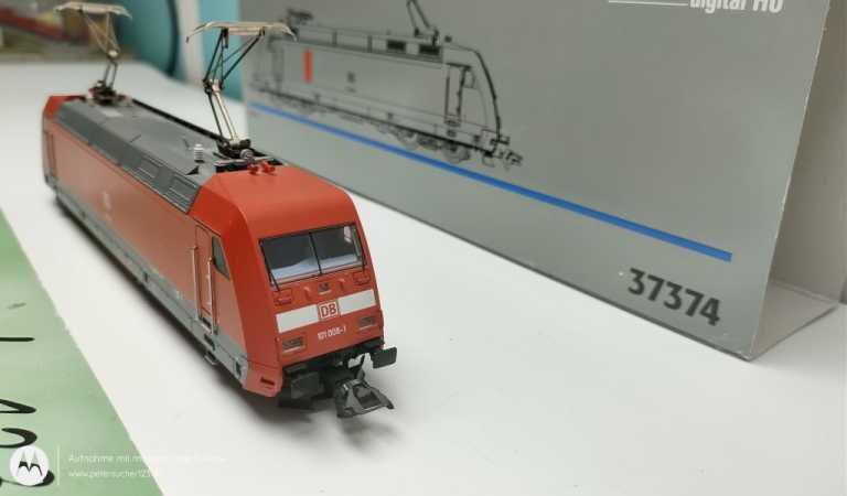 Märklin H0 AC 37374 / BR101 Elektrische Lokomotive / DB / Delta Digital / OVP