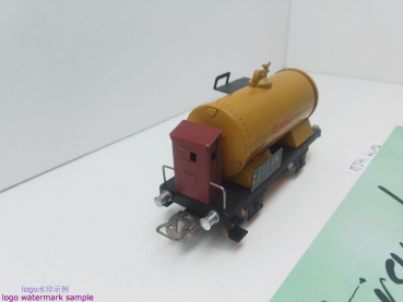 Märklin H0 AC 374 Kesselwagen m Bremserhaus "SHELL" / Metallausführung / Top