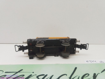 Märklin H0 AC 374 Kesselwagen m Bremserhaus "SHELL" / Metallausführung