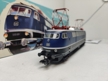 Märklin H0 AC 37578 / Elektrolokomotive Baureihe E03 / Mfx / Sound / Blau / OVP