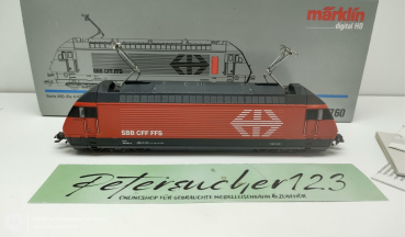 Märklin H0 AC 3760 Elektrische Lokomotive Serie 460 024-3 / SBB Delta Digital / OVP