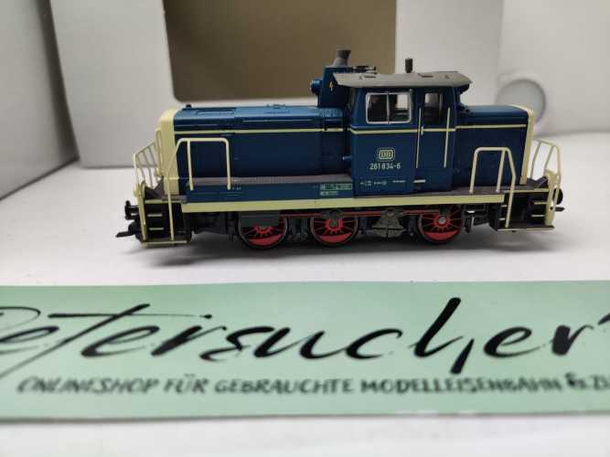 Märklin H0 AC 37616 / Rangierlokomotive / BR261 / DB /  Mfx / Sound / Telex / OVP