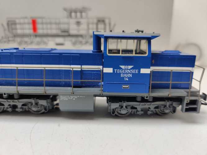 Märklin H0 AC 37645 /  dieselhydraulischen Rangier- und Streckenlokomotive / Typ MaK G 1204 / Fx-Decoder / OVP