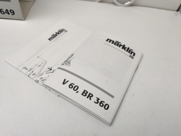 Märklin H0 AC 37649 / BR360 159-8  Diesellok Cargo / DB / Delta Digital / OVP