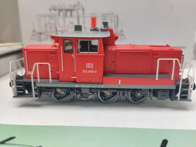 Märklin / AC / H0 / 37652 Rangier-Diesellokomotive / BR362 / DB AG / Fx / OVP