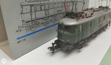 Märklin H0 AC 3767  Elektrische Lokomotive BR 118 / DB / Delta - Digital / OVP