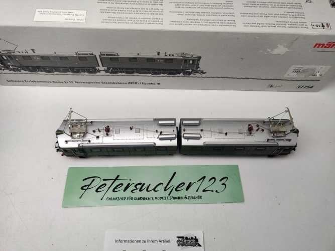 Märklin / AC / H0 / 37754 zweiteilige Stangen-Elektrolokomotive / Erzbahn Luleå–Kiruna–Narvik  / Mfx / OVP
