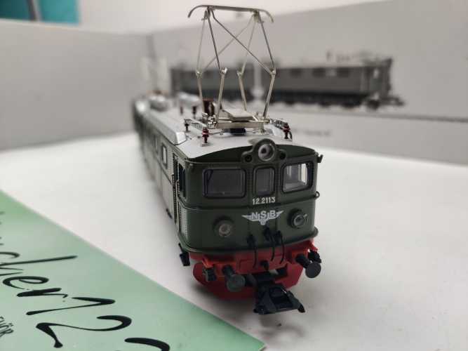 Märklin / AC / H0 / 37754 zweiteilige Stangen-Elektrolokomotive / Erzbahn Luleå–Kiruna–Narvik  / Mfx / OVP