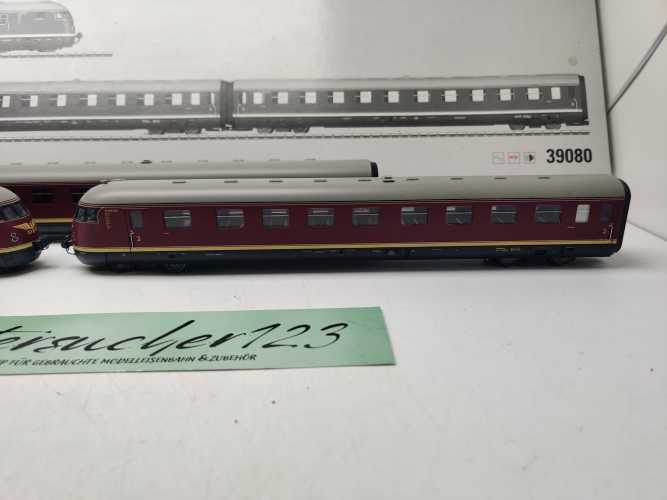 Märklin / AC / H0 / 39080 dreiteiligen Diesel-Triebwagenzugs Baureihe VT 08.5 / DB / Mfx / Sound / OVP