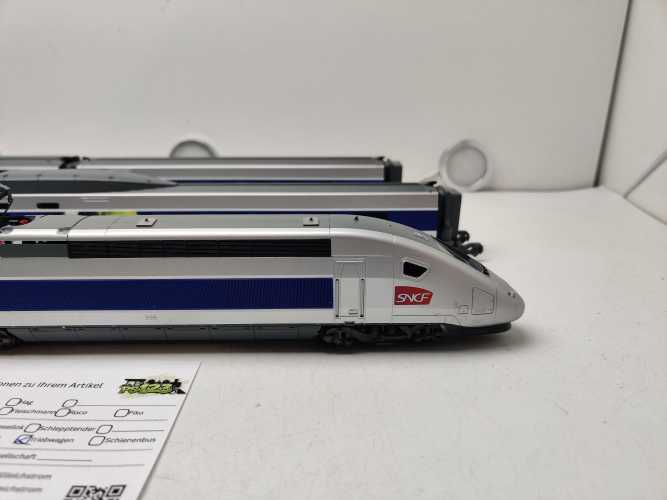 Märklin / AC / H0 / 37793 Hochgeschwindigkeitszuges TGV Euroduplex  + 43446 Erweiterungsset / Mfx / Sound