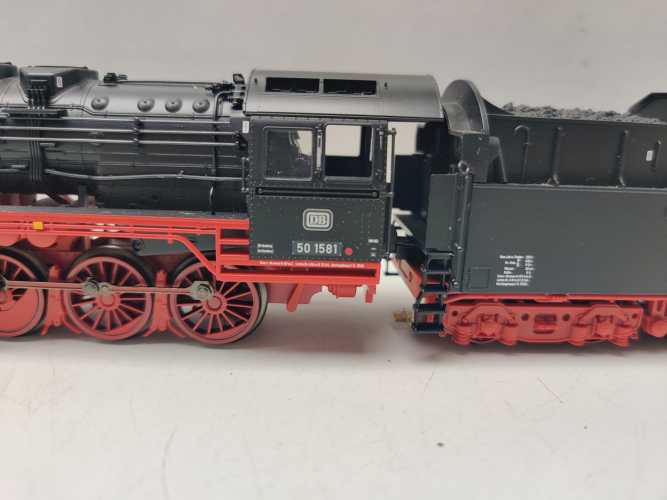 Märklin / AC / H0 / 37835 detaillierte Güterzug-Dampflokomotive / BR50 / DB / Mfx / Sound / OVP