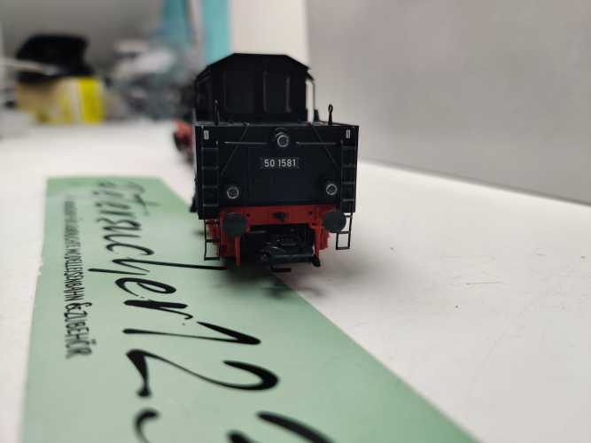 Märklin / AC / H0 / 37835 detaillierte Güterzug-Dampflokomotive / BR50 / DB / Mfx / Sound / OVP