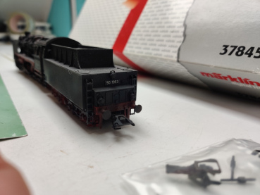 MÄRKLIN H0 AC 37845  Lokomotive BR 50 / Mfx / Sound / Zertifikat / Schaukasten / OVP