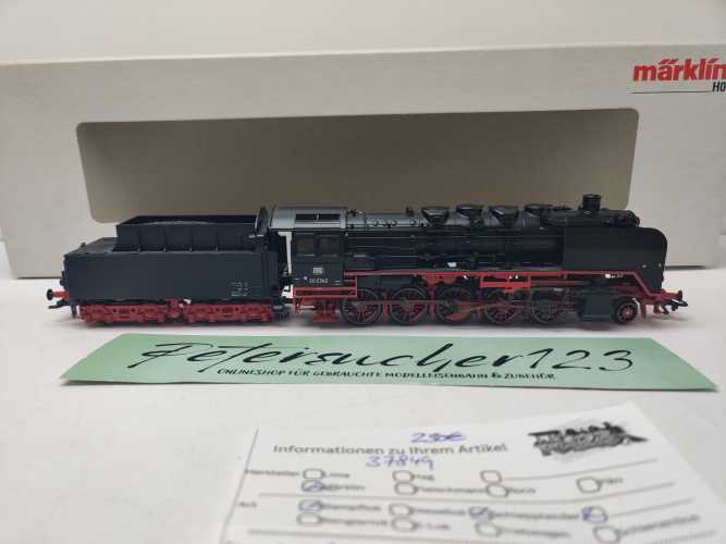 Märklin H0 AC 37849 / BR50 schwere Güterzug-Dampflokomotive / DB / Mfx / Sound / Rauch / OVP