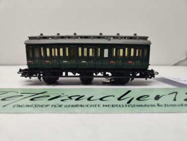 Märklin H0 AC 4005 / 280 Abteilwagen 2.Kl. / Grün / Licht /