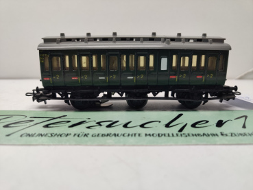 Märklin H0 AC 4005 / 280 Abteilwagen 2.Kl. / Grün / Licht /