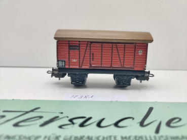 Märklin H0 AC 381 gedeckter Güterwagen / Blechgehäuse / Bauzeit 1947