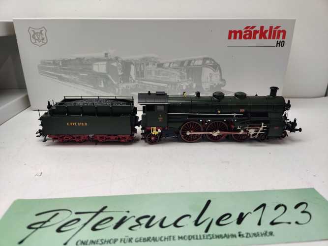 Märklin H0 AC 39436 / bayerische Schnellzug-Dampflokomotive / Gattung S 3/6 / seltenen Unterbaureihe d dar / Mfx / OVP