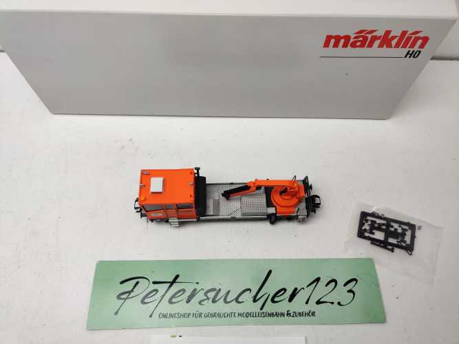Märklin H0 AC 39547 / hochfunktionales Bahndienstfahrzeug / Gleiskraftwagen ROBEL X630 / ÖBB /Mfx / Sound / OVP