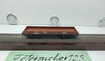Märklin H0 398 0 247- 4 offener Güterwagen 4-Achser Braun DB