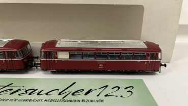 MÄRKLIN H0 AC 39980 Schienenbus mit Steuerwagen Mfx / Sound / DB / OVP