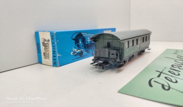 Märklin H0 AC 4002 Donnerbüchse 2.Kl / Licht / Bi / DB / OVP blau