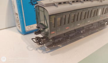 Märklin H0 AC 4004 Abteilwagen 2.Kl / 330/1 / OVP blau