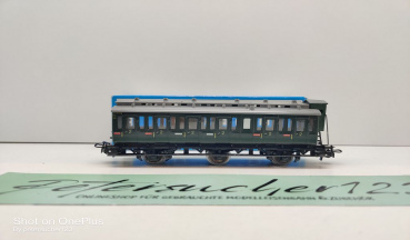 Märklin H0 AC 4005 Abteilwagen mit Brmsrhs / 2. Kl. / DB / OVP blau