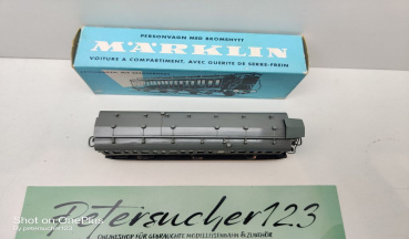 Märklin H0 AC 4005 Abteilwagen mit Brmsrhs / 2. Kl. / Licht / DB / OVP hellblau