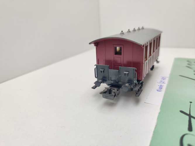 Märklin H0 AC 4007 Plattformwagen rot 29 739 2.Kl Bi