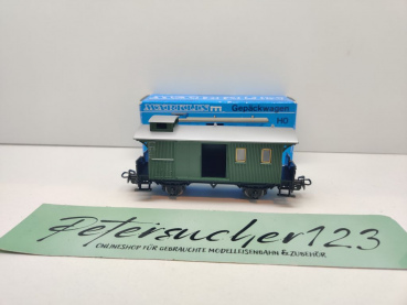 Märklin H0 AC 4008 Personenzug-Gepäckwagen / PWi / DB / OVP blau
